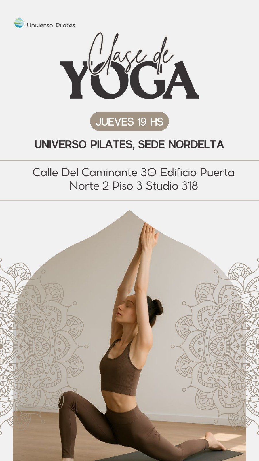 Clase de Yoga Nordelta